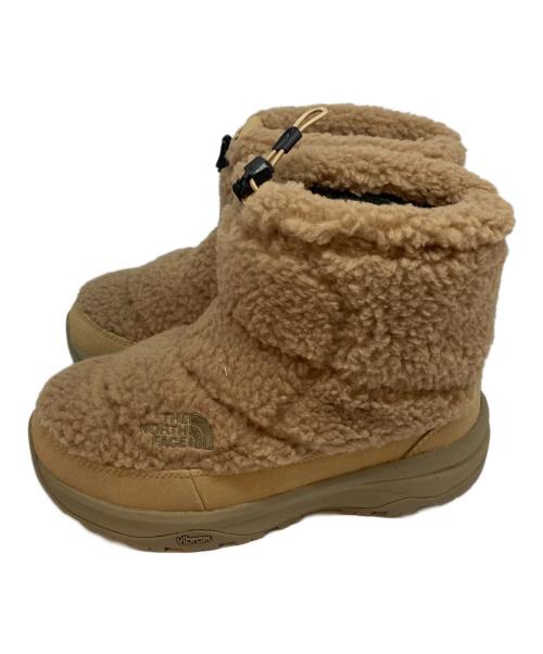 THE NORTH FACE（ザ ノース フェイス）THE NORTH FACE (ザ ノース フェイス) ヌプシ ブーティ ショート フリース ベージュ サイズ:25㎝の古着・服飾アイテム