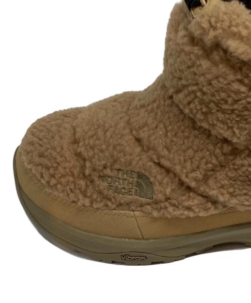 THE NORTH FACE（ザ ノース フェイス）THE NORTH FACE (ザ ノース フェイス) ヌプシ ブーティ ショート フリース ベージュ サイズ:25㎝の古着・服飾アイテム