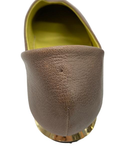 MANA（マナ）MANA (マナ) ふかふかバブーシュ ブラウン サイズ:35の古着・服飾アイテム