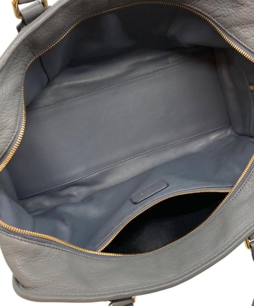 LOEWE（ロエベ）LOEWE (ロエベ) アマソナ28ハンドバッグ ブルーの古着・服飾アイテム