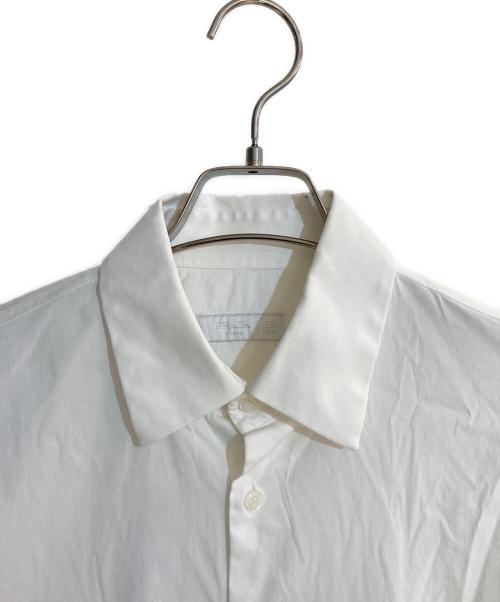 PRADA（プラダ）PRADA (プラダ) コットンストレットドレスシャツ ホワイト サイズ:40の古着・服飾アイテム
