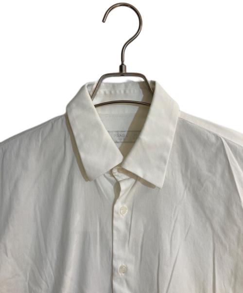 PRADA（プラダ）PRADA (プラダ) コットンストレッチドレスシャツ ホワイト サイズ:40の古着・服飾アイテム