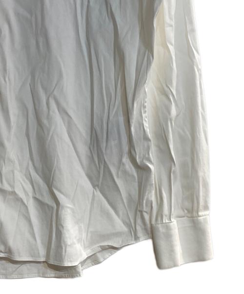 PRADA（プラダ）PRADA (プラダ) コットンストレッチドレスシャツ ホワイト サイズ:40の古着・服飾アイテム