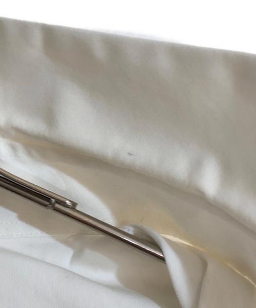 PRADA（プラダ）PRADA (プラダ) コットンストレッチドレスシャツ ホワイト サイズ:40の古着・服飾アイテム