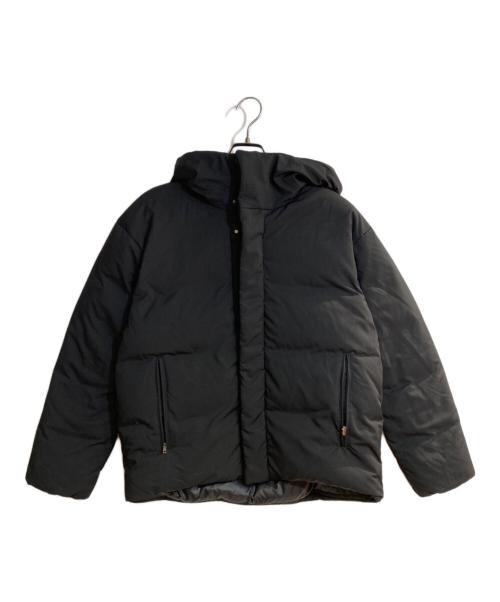 BEAUTY&YOUTH（ビューティーアンドユース）BEAUTY&YOUTH (ビューティーアンドユース) 小松マテーレ リラックス フード ダウンジャケット 700FP ブラック サイズ:Mの古着・服飾アイテム