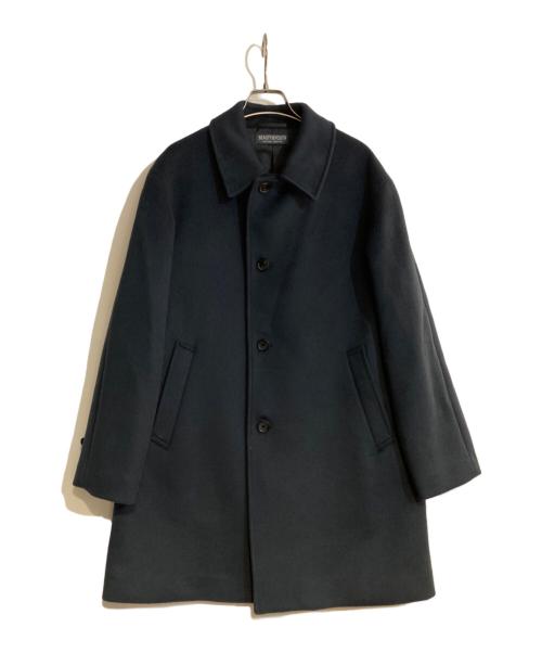 BEAUTY&YOUTH（ビューティーアンドユース）BEAUTY&YOUTH (ビューティーアンドユース) 120S メルトン バルカラーコート ネイビー サイズ:Mの古着・服飾アイテム