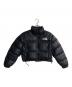 THE NORTH FACE（ザ ノース フェイス）の古着「W NUPTSE SHORT JACKET」｜ブラック