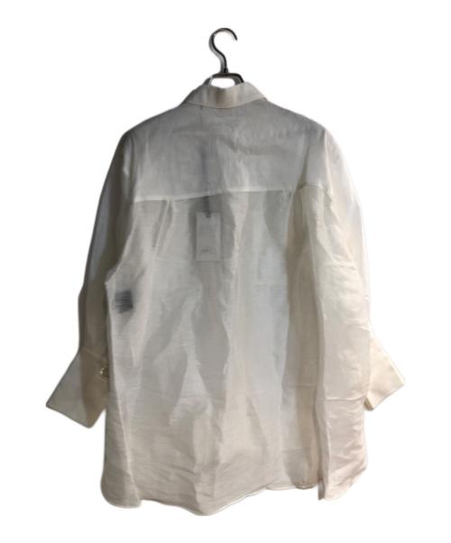 CHAOS（カオス）Chaos (カオス) メランジェシャツ ホワイト サイズ:FREE 未使用品の古着・服飾アイテム