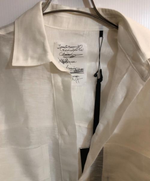 CHAOS（カオス）Chaos (カオス) メランジェシャツ ホワイト サイズ:FREE 未使用品の古着・服飾アイテム