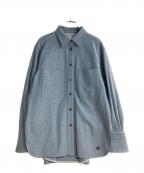 CHAOSカオス）の古着「トップサーマCPOシャツ」｜ブルー