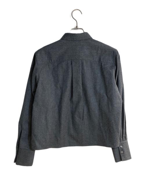CHAOS（カオス）CHAOS (カオス) ラークウールシャツ グレー サイズ:FREEの古着・服飾アイテム