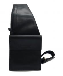 PRADA（プラダ）の古着「アーカイブレザーワンショルダーバッグ」｜ブラック