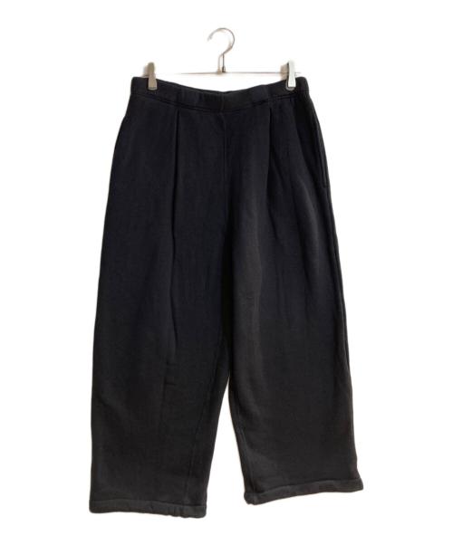 mocT（モクティ）mocT (モクティ) SOFT FLEECE WIDE PANTS/ソフトフリースワイドパンツ ブラック サイズ:Mの古着・服飾アイテム