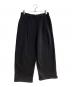 mocT（モクティ）の古着「SOFT FLEECE WIDE PANTS/ソフトフリースワイドパンツ」｜ブラック