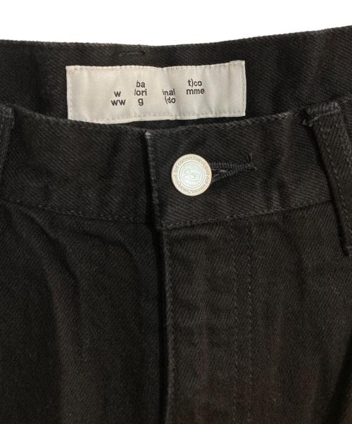 BAL（バル）BAL (バル) 12OZ STRAIGHT LEG 5P JEAN/ストレートレッグジーンズ ブラック サイズ:2の古着・服飾アイテム