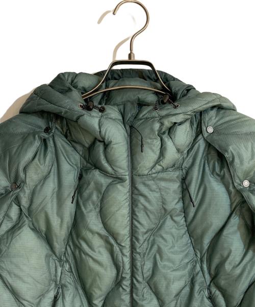 TAION（タイオン）TAION (タイオン) BAL (バル) REMOVABLE SLEEVE DOWN JACKET/リムーバブルスリーブダウンジャケット グリーン サイズ:Ｌの古着・服飾アイテム