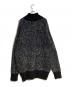 &MOSS (アンドモス) RIB KNIT HALF ZIP PULLOVER ブラック サイズ:３：15000円