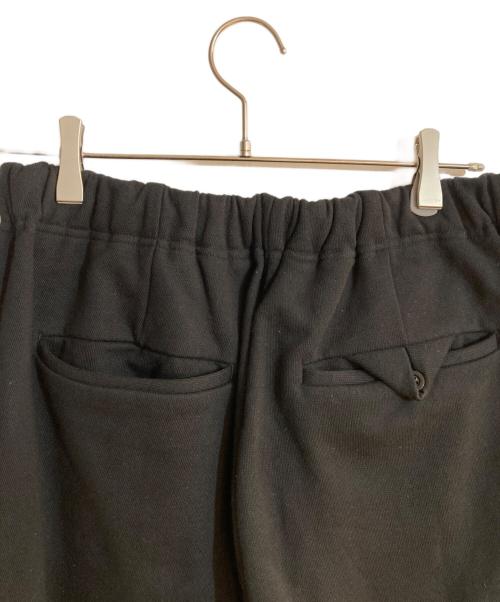 ANCELLM（アンセルム）ANCELLM (アンセルム) タックスウェットパンツ ブラック サイズ:1の古着・服飾アイテム