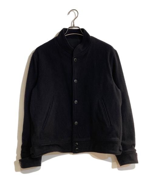 COMOLI（コモリ）COMOLI (コモリ) ナッピングウール ライダージャケット ネイビー サイズ:２の古着・服飾アイテム