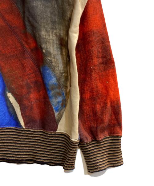 Vivienne Westwood RED LABEL（ヴィヴィアンウエストウッドレッドレーベル）Vivienne Westwood RED LABEL (ヴィヴィアンウエストウッドレッドレーベル) オーブ刺繍転写プリントユニオンジャックスウェット ブラウン サイズ:00の古着・服飾アイテム