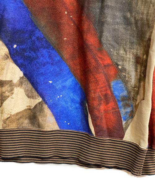 Vivienne Westwood RED LABEL（ヴィヴィアンウエストウッドレッドレーベル）Vivienne Westwood RED LABEL (ヴィヴィアンウエストウッドレッドレーベル) オーブ刺繍転写プリントユニオンジャックスウェット ブラウン サイズ:00の古着・服飾アイテム