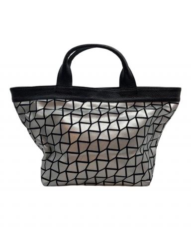 中古・古着通販】CHI WATA (チワタ) 幾何学模様トートバッグ シルバー