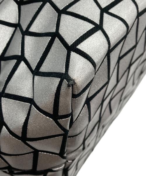 chi wata（チワタ）CHI WATA (チワタ) 幾何学模様トートバッグ シルバーの古着・服飾アイテム