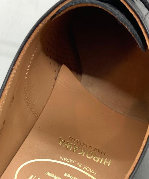 SCOTCH GRAIN（スコッチグレイン）SCOTCH GRAIN (スコッチグレイン) 内羽ストレートチップシューズ ブラック サイズ:25㎝の古着・服飾アイテム