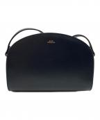 A.P.Cアーペーセー）の古着「SAC DEMI-LUNE/ハーフムーンバッグ」｜ブラック