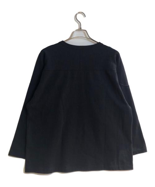 COMOLI（コモリ）COMOLI (コモリ) フットボールTシャツ ネイビー サイズ:2の古着・服飾アイテム