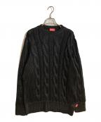 DIESELディーゼル）の古着「K-MICHIUニット」｜ブラック