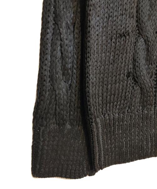 DIESEL（ディーゼル）DIESEL (ディーゼル) K-MICHIUニット ブラック サイズ:XSの古着・服飾アイテム