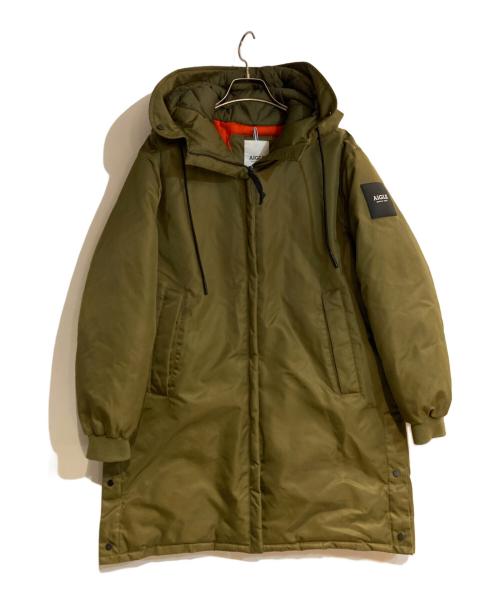 AIGLE（エーグル）AIGLE (エーグル) フーデッドパディングジャケット グリーン サイズ:Ｓの古着・服飾アイテム