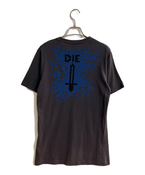 Vivienne Westwood man（ヴィヴィアン ウェストウッド マン）Vivienne Westwood man (ヴィヴィアン ウェストウッド マン) ブルードットプリントオーブ刺繍Tシャツ グレー サイズ:Sの古着・服飾アイテム