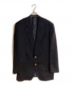 GUCCIグッチ）の古着「カシミヤ100％金ボタンブレザー」｜ネイビー