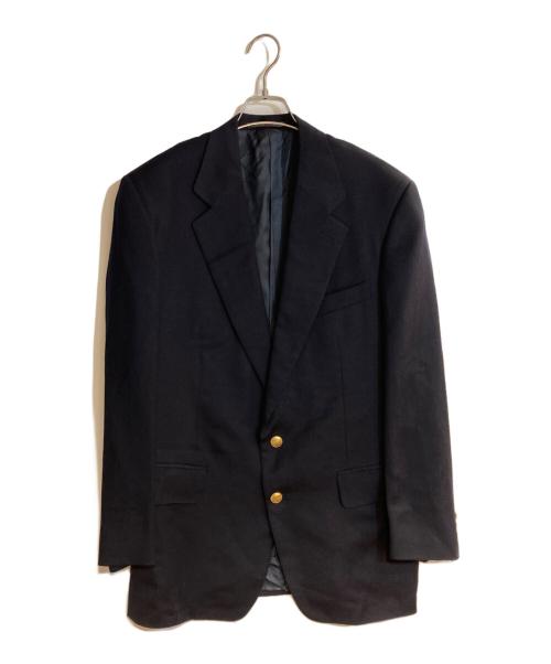 GUCCI（グッチ）GUCCI (グッチ) カシミヤ100％金ボタンブレザー ネイビー サイズ:48の古着・服飾アイテム