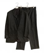 FENDIフェンディ）の古着「3Bストライプセットアップスーツ」｜グレー