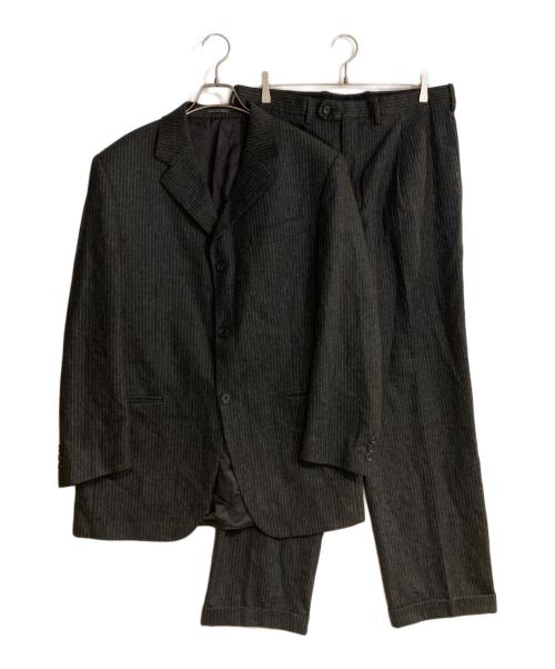 FENDI（フェンディ）FENDI (フェンディ) 3Bストライプセットアップスーツ グレー サイズ:52の古着・服飾アイテム