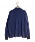 CELINE (セリーヌ) ニットポロシャツ ネイビー サイズ:Ｌ：5000円