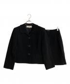 BALENCIAGAバレンシアガ）の古着「ツイードセットアップスーツ」｜ブラック