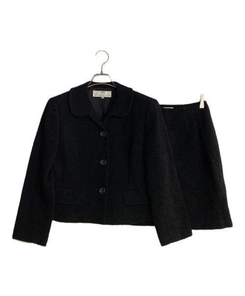 BALENCIAGA（バレンシアガ）BALENCIAGA (バレンシアガ) ツイードセットアップスーツ ブラック サイズ:Mの古着・服飾アイテム