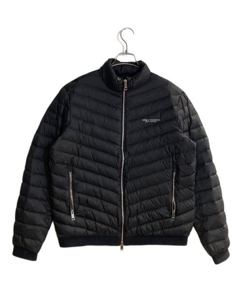 ARMANI EXCHANGE（アルマーニ エクスチェンジ）ARMANI EXCHANGE (アルマーニ エクスチェンジ) ダウンジャケット ブラック サイズ:Ｌの古着・服飾アイテム