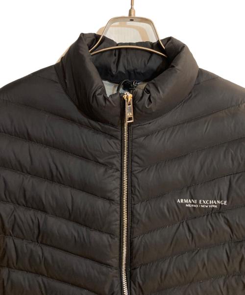 ARMANI EXCHANGE（アルマーニ エクスチェンジ）ARMANI EXCHANGE (アルマーニ エクスチェンジ) ダウンジャケット ブラック サイズ:Ｌの古着・服飾アイテム