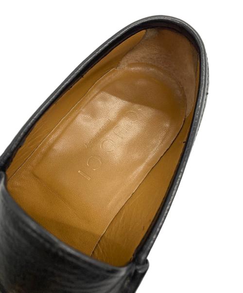 GUCCI（グッチ）GUCCI (グッチ) ホースビットローファー ブラック サイズ:42の古着・服飾アイテム