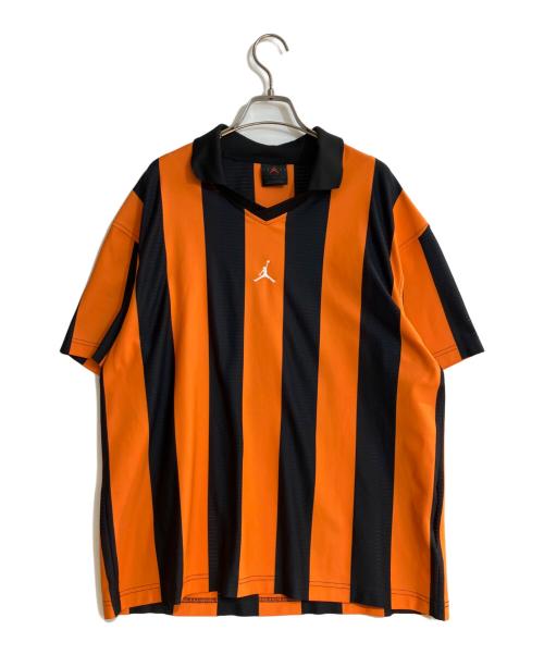 JORDAN（ジョーダン）JORDAN (ジョーダン) Collegiate Goalie Top/カレッジエイト ゴーリー トップ オレンジ×ブラック サイズ:Mの古着・服飾アイテム
