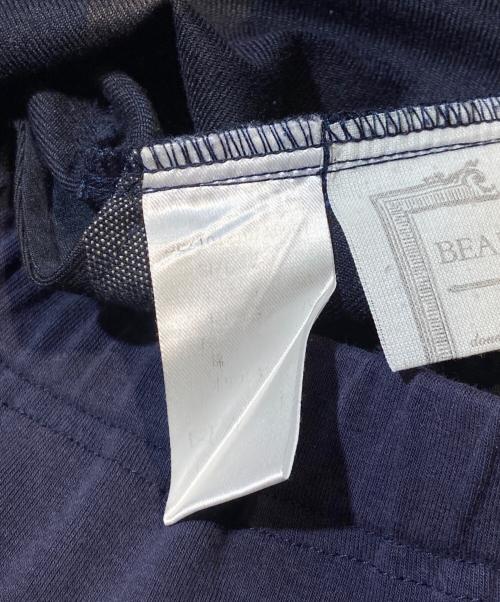 BEARDSLEY（ビアズリー）BEARDSLEY (ビアズリー) チェックウエストリブパンツ ネイビー サイズ:Mの古着・服飾アイテム