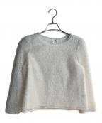 TO BE CHICトゥービーシック）の古着「フェザーチュール プルオーバー」｜ホワイト