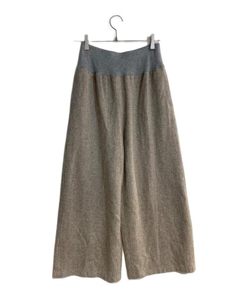 BEARDSLEY（ビアズリー）BEARDSLEY (ビアズリー) カラーネップツイードパンツ ベージュ サイズ:Mの古着・服飾アイテム