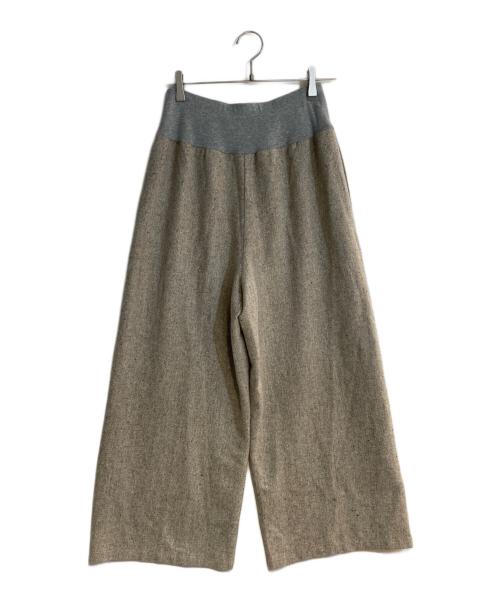 BEARDSLEY（ビアズリー）BEARDSLEY (ビアズリー) カラーネップツイードパンツ ベージュ サイズ:Mの古着・服飾アイテム