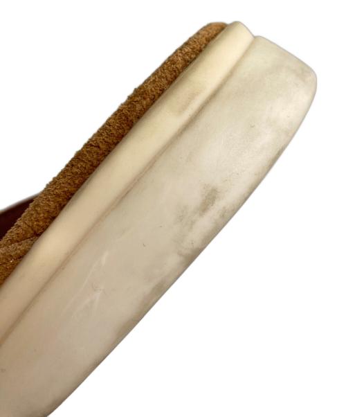 LORO PIANA（ロロピアーナ）LORO PIANA (ロロピアーナ) Babouche Charms Walk スウェードミュール ブラウン サイズ:37の古着・服飾アイテム